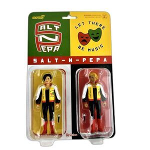 Super7 Reaction Salt N Pepa Let There Be Music Figures Rare Unpunched Card
